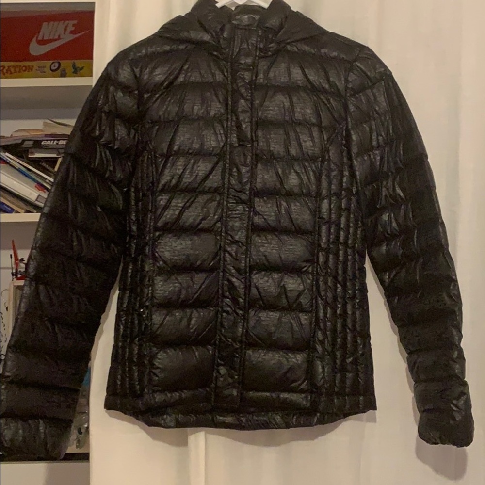 Black winter jacket